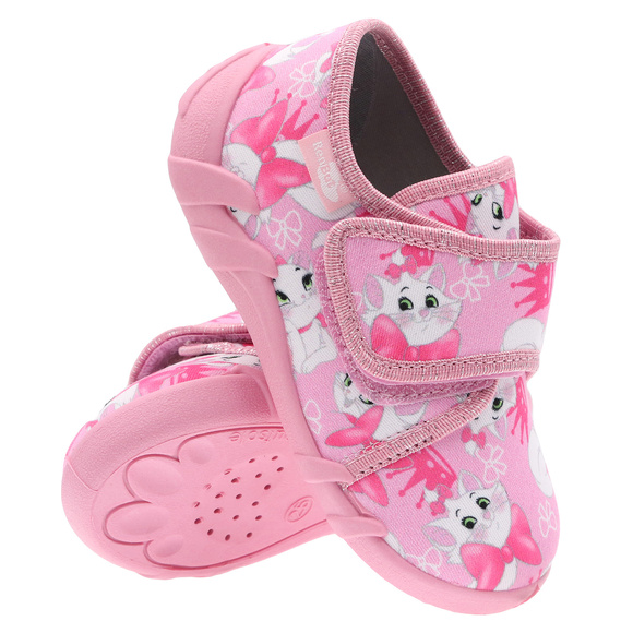 Kinder Hausschuhe Textilschuhe mit Klettverschluss