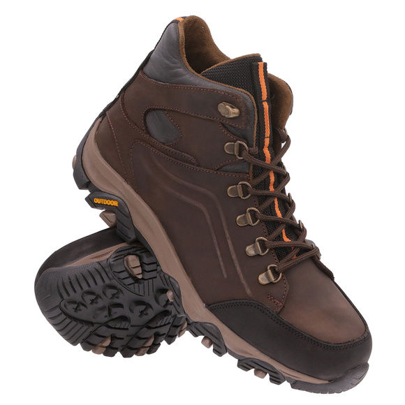 Herren/Jugendliche Leder-Trekkingstiefel