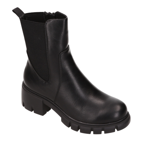 Damen Winterstiefel hoch mit Reißverschluss