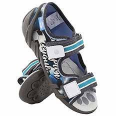 Kinder Textil Hausschuhe Sandalen mit Klettverschluss