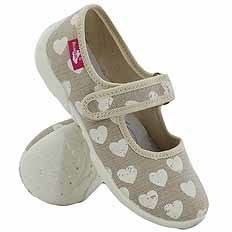 Kinder Hausschuhe Textilschuhe mit Klettverschluss