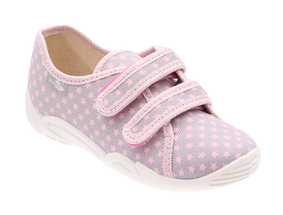 Kinder Hausschuhe Textilschuhe mit Klettverschluss