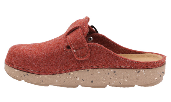 Damen Hausschuhe bequeme Hausschuhe Filz mit Schnalle