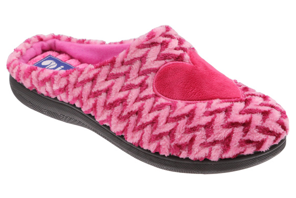 Damen Hausschuhe, Hausschuhe, Massage, Herz