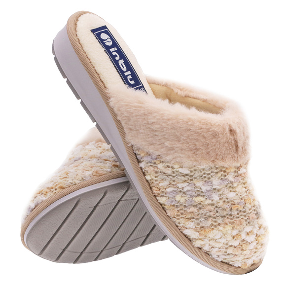 Damen Hausschuhe warm Hausschuhe Pelz