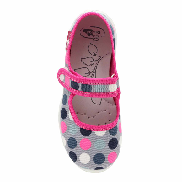 Kinder Hausschuhe Textilschuhe mit Klettverschluss