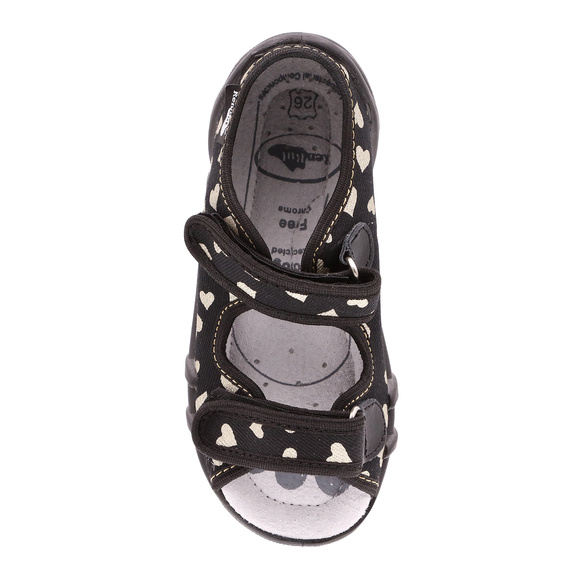 Kinder Textil Hausschuhe Sandalen mit Klettverschluss
