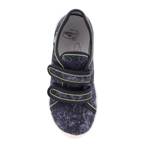 Kinder Hausschuhe Textilschuhe mit Klettverschluss