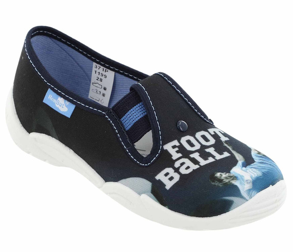 Kinderhausschuhe Textilschuhe mit Gummizug