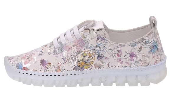 Damen-Sportschuhe, elastische Sohle