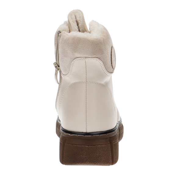 Damen Winterstiefel zum Schnüren mit Reißverschluss