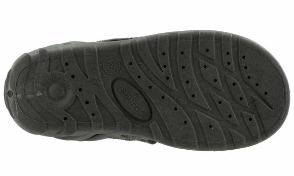 Kinder Textil Hausschuhe, Klettsandalen