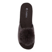 Hausschuhe Damen niedrig Pompon Hausschuhe