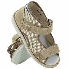 Kinderhausschuhe, Präventionsschuhe mit Klettverschluss