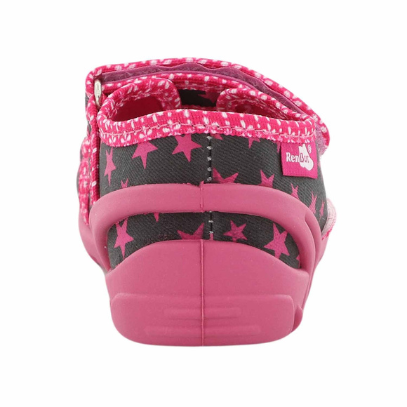 Kinder Textil Hausschuhe, Klettsandalen