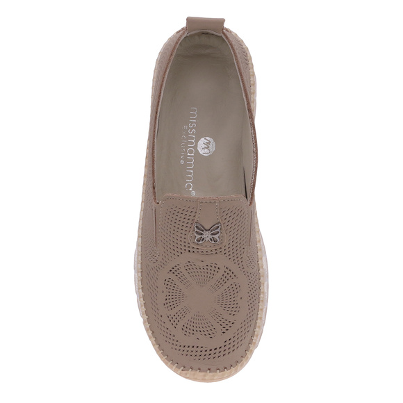 Damenschuhe Mokassins flexible Sohle