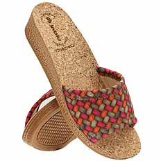 Damen Hausschuhe Hausschuhe Flip Flops auf Kork