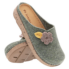 Damen Hausschuhe Filz Hausschuhe Blätter