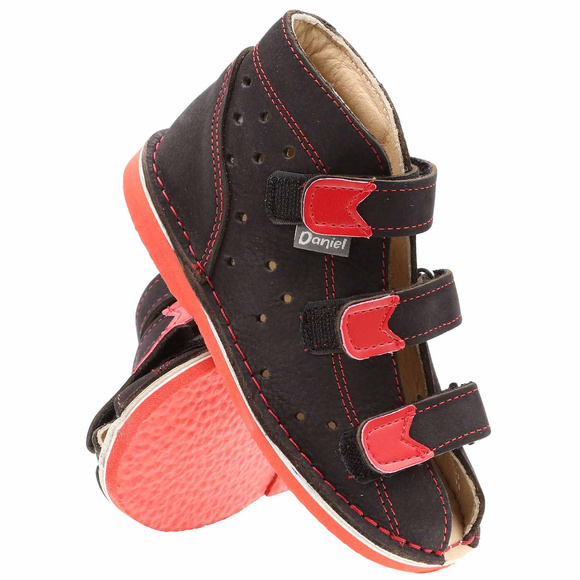 Kinder-Pantoffeln zur Vorsorge mit Klettverschluss