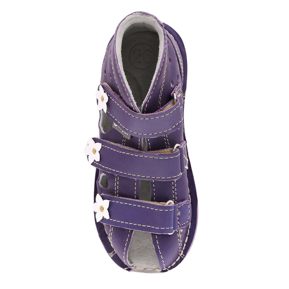 Kinder-Schutzpantoffeln mit Thomas-Absatz mit Klettverschluss