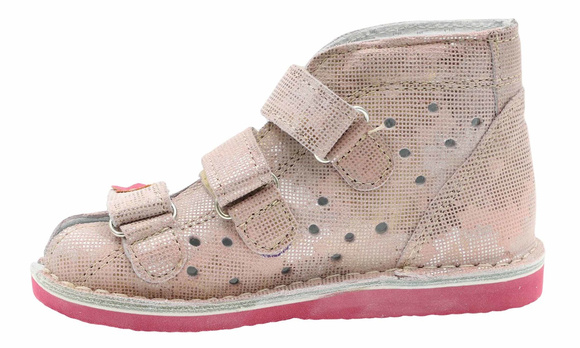 Kinder-Schutzpantoffeln mit Thomas-Absatz mit Klettverschluss