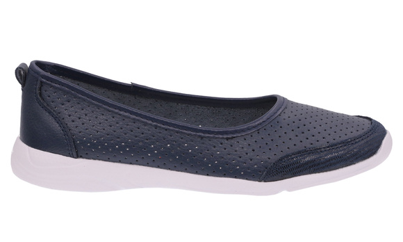 Damenschuhe durchbrochene Ballerinas