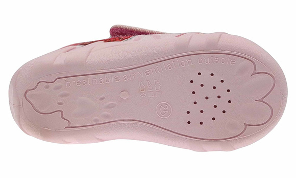 Kinder Hausschuhe Textilschuhe mit Klettverschluss