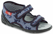 Kinder Textil Hausschuhe, Klettsandalen