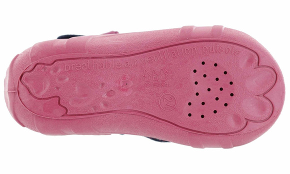 Kinder Hausschuhe Textilschuhe mit Klettverschluss