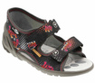 Kinder Textil Hausschuhe, Klettsandalen