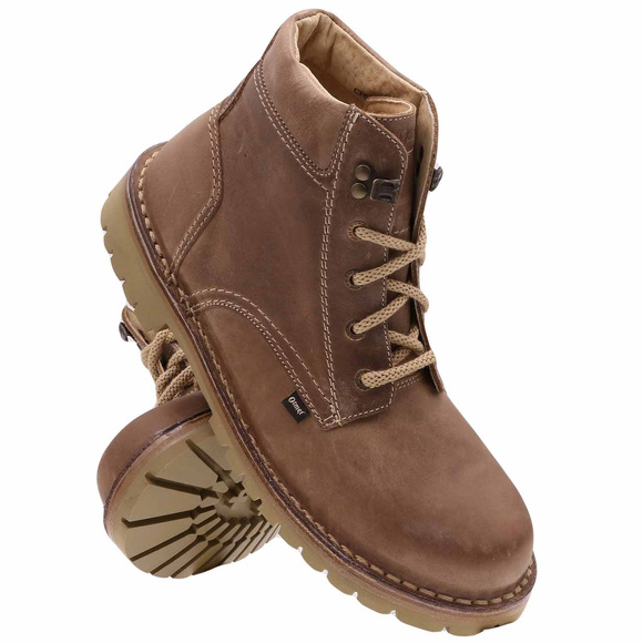 Herren-Wanderstiefel aus Leder