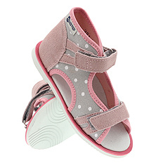 Kinder-Pantoffeln zur Vorsorge mit Klettverschluss