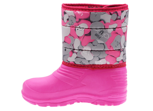 Kinder-Schneestiefel mit Klettverschluss