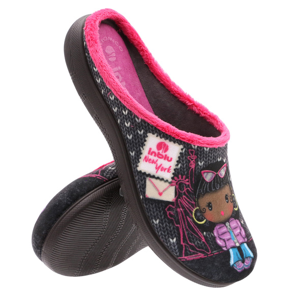 Damen Hausschuhe Hausschuhe Puppe