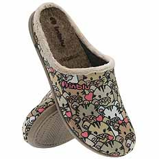 Damen Hausschuhe Hausschuhe Katzen