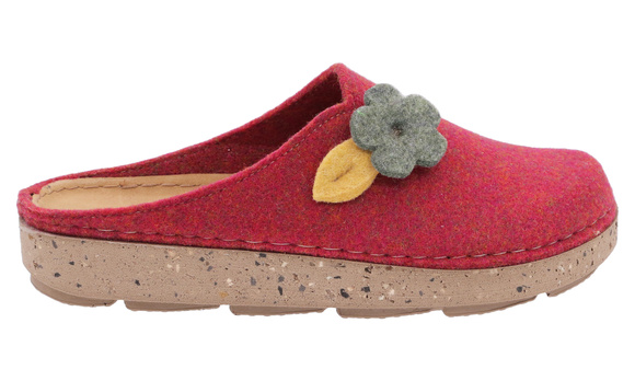 Damen Hausschuhe Filz Hausschuhe Blätter