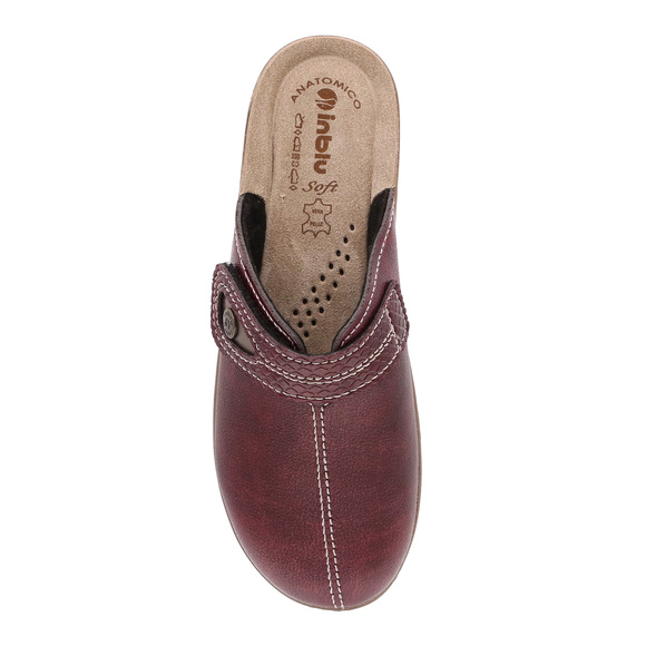 Damen Hausschuhe hoch Klett Hausschuhe