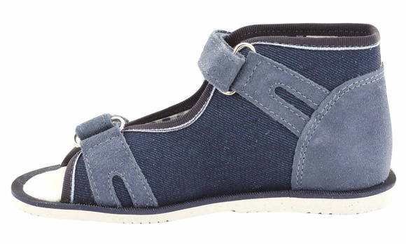 Kinderhausschuhe, Präventionsschuhe mit Klettverschluss
