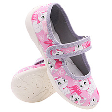 Kinder Hausschuhe Textilschuhe mit Klettverschluss