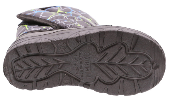 Kinder-Schneestiefel mit Klettverschluss