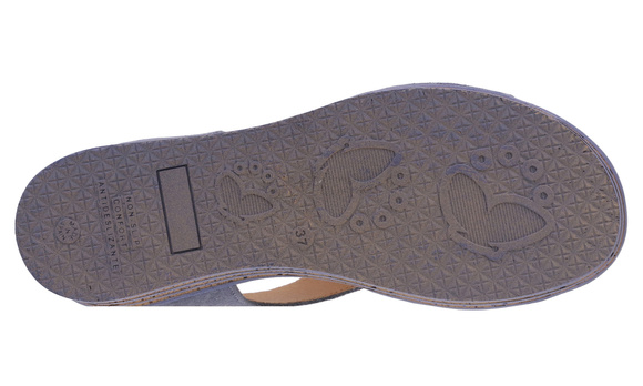 Damensandalen mit Gummiband