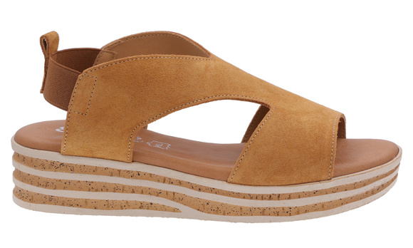 Damensandalen mit Gummiband