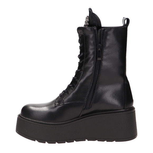 Damen Winterstiefel zum Schnüren mit Reißverschluss