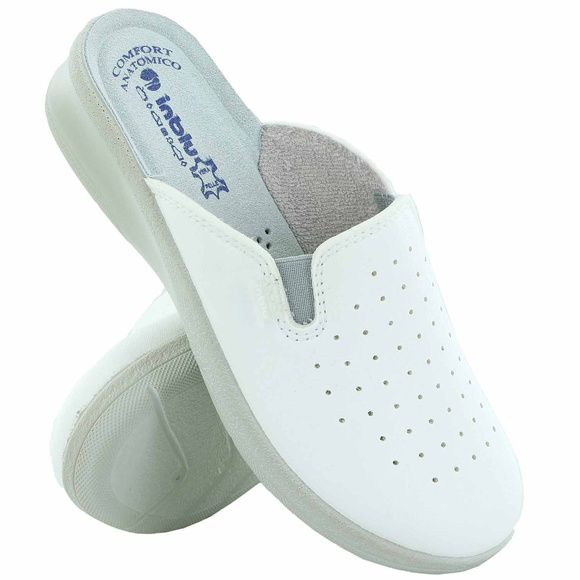 Medizinische Damenpantoffeln mit Gummizug