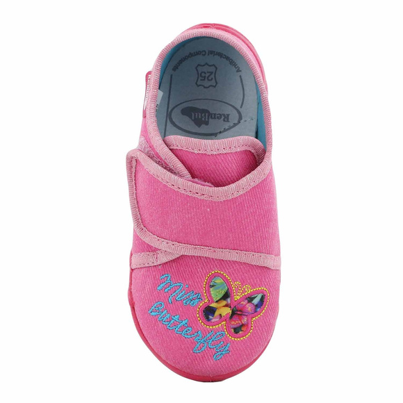 Kinder Hausschuhe Textilschuhe mit Klettverschluss