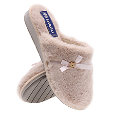 Damen Hausschuhe warme Hausschuhe Schleife
