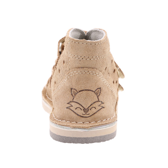 Kinder-Schutzpantoffeln mit Thomas-Absatz mit Klettverschluss