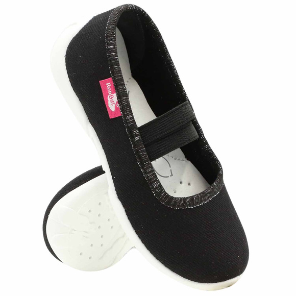 Kinderhausschuhe Textilschuhe mit Gummizug