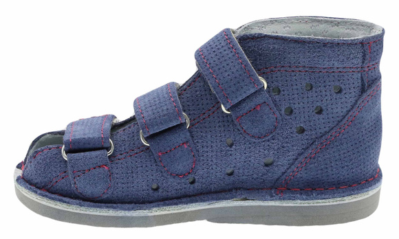 Kinder-Schutzpantoffeln mit Thomas-Absatz mit Klettverschluss