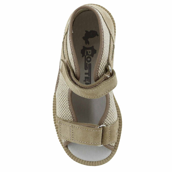 Kinderhausschuhe, Präventionsschuhe mit Klettverschluss